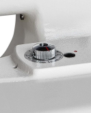 Reliable 7200SB Direct Drive Blindstitch Sewing Machine With Skip Stitch, Assembled Table