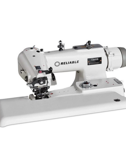 Reliable 7200SB Direct Drive Blindstitch Sewing Machine With Skip Stitch, Assembled Table