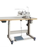 Reliable 7200SB Direct Drive Blindstitch Sewing Machine With Skip Stitch, Assembled Table