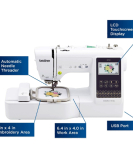 Brother SE700 Embroidery & Sewing Machine with Deluxe Hoop Bundle Brother SE700 Embroidery & Sewing Machine with Deluxe Hoop Bundle