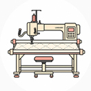 Sit Down Longarm Machines